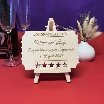 Personalised Couples Engagement Gift, 8 of 8