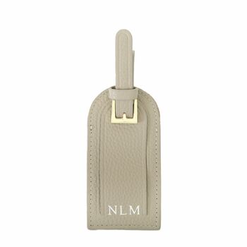 Personalised Leather Luggage Tag Set, 8 of 11
