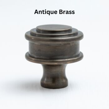 Solid Brass Kitchen Pull Handles And Knobs, 3 of 8