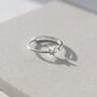 Sterling Silver Adjustable Star Ring, thumbnail 1 of 6
