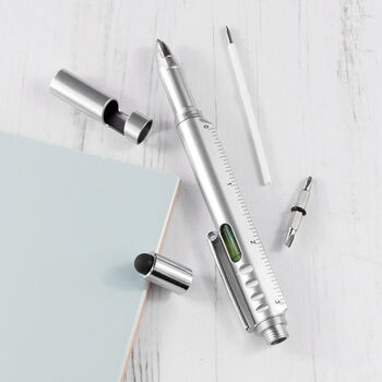 Personalised Eight In One Multitool Pen, 2 of 6
