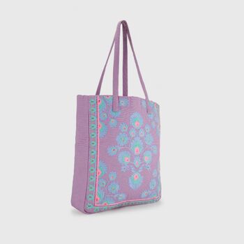 Rania Purple Tote Bag, 2 of 7