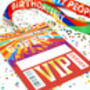 60 Fest 60th Birthday Party Festival Vip Lanyard, thumbnail 2 of 3