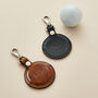 Personalised Golf Ball Marker With Leather Case Keyring, thumbnail 2 of 6