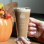 Personalised Pumpkin Latte Glass, thumbnail 3 of 5