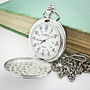 Personalised Pocket Watch With Engraved Message, thumbnail 3 of 4