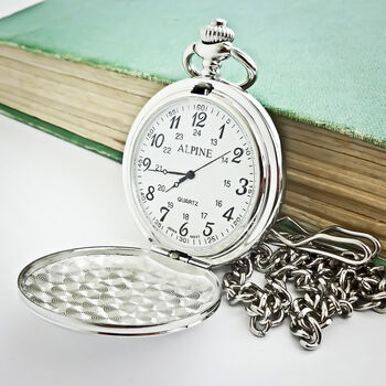 Personalised Pocket Watch With Engraved Message, 3 of 4