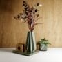 Large Midnight Black 'Timber' Vase For Dried Flowers, thumbnail 5 of 12