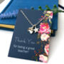 Sterling Silver Mini Holly Well Done Necklace, thumbnail 8 of 12