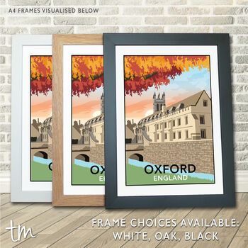 Oxford University In Autumn, Oxfordshire Print, 2 of 5
