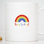 Keep Smiling Rainbow Mug, thumbnail 4 of 4