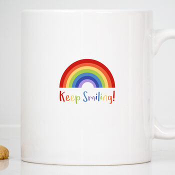 Keep Smiling Rainbow Mug, 4 of 4