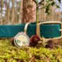 Biothane Green Dog Collar And Tag Set Faerie, thumbnail 6 of 6
