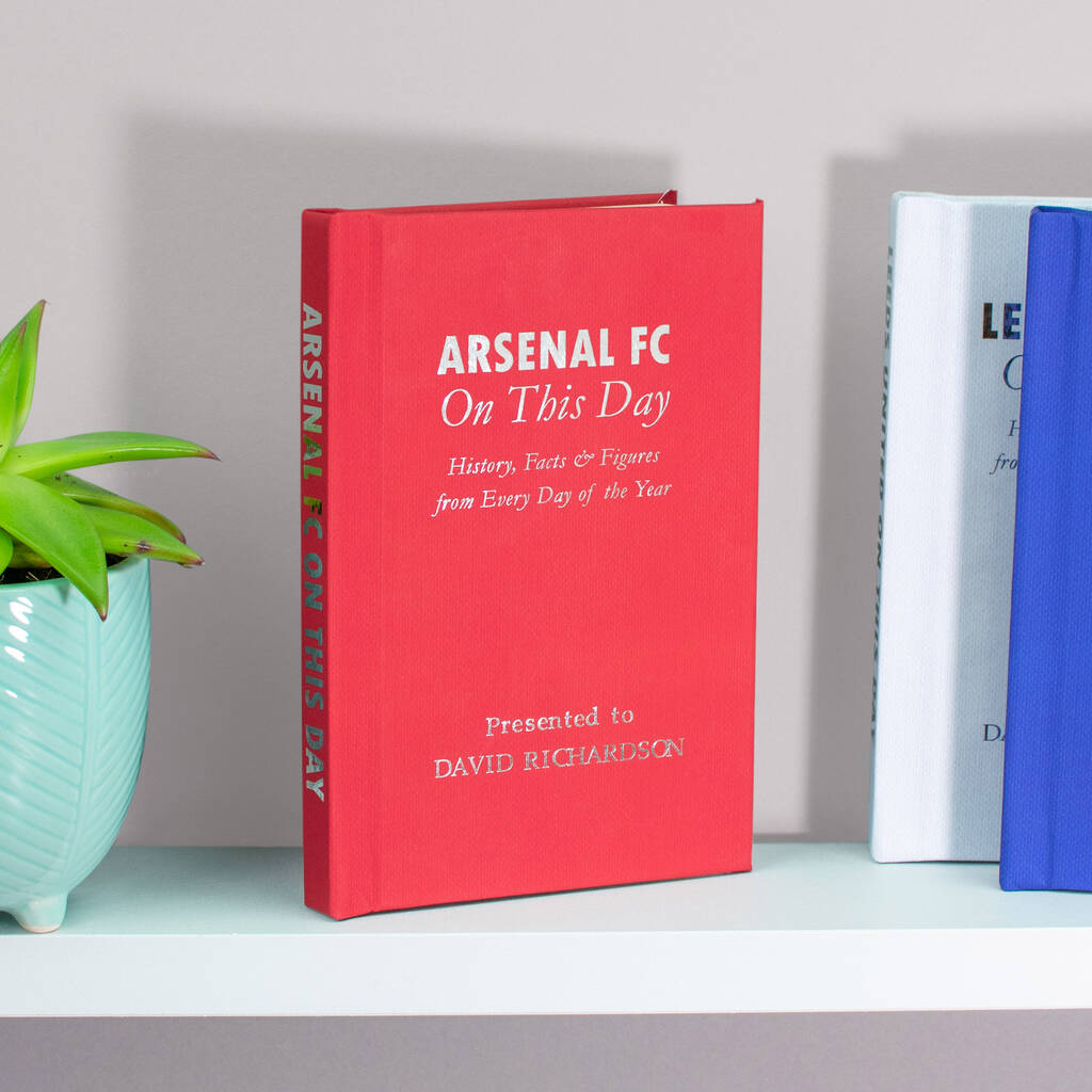 Personalised On This Day Football Team History Book By Me And My Sport personalised-on-this-day-football-team-history-book-by-me-and-my-sport