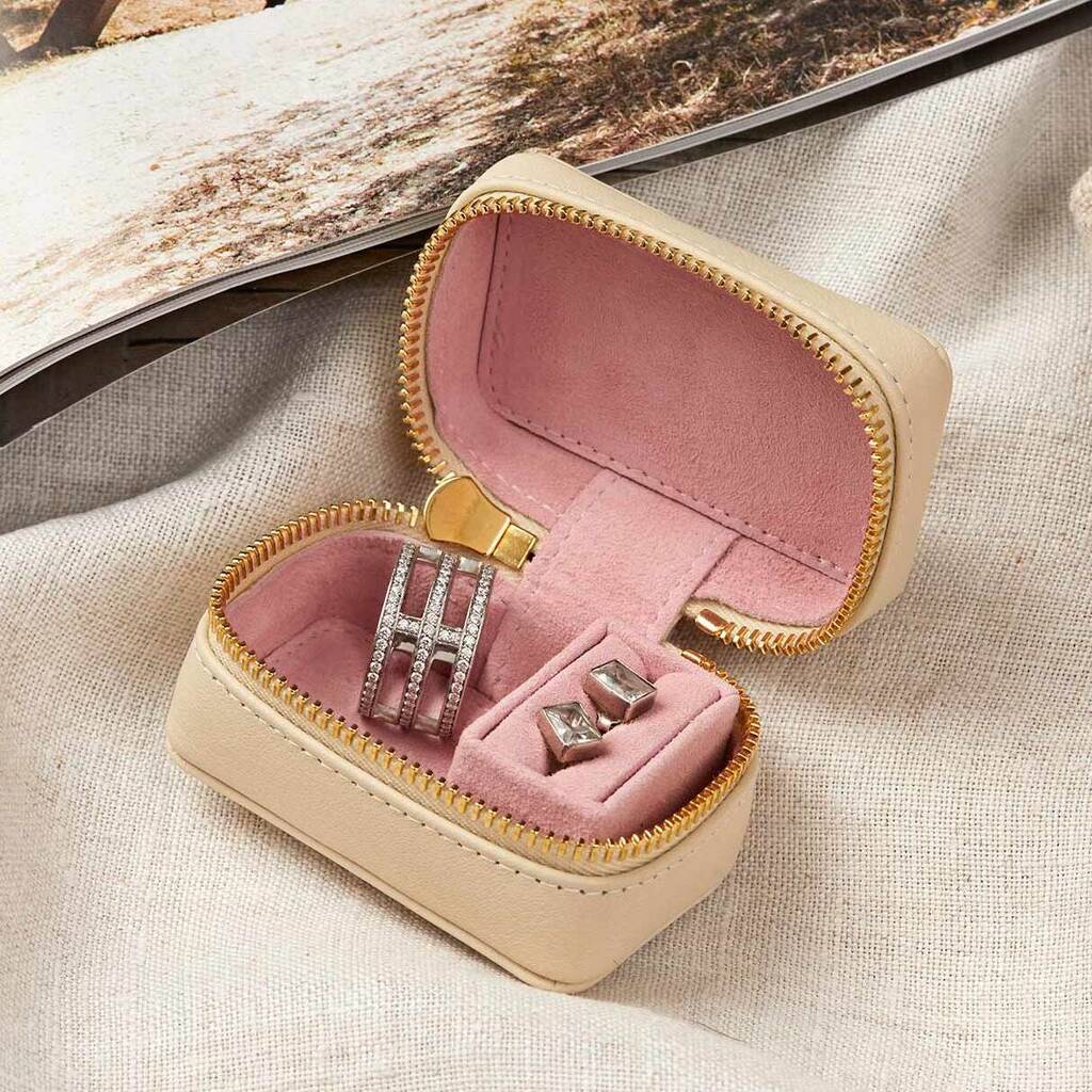 Personalised Luxury Ring Box With Magnetic Cushion, 1 of 12