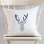 Stag Cushion Beginners Embroidery Kit, thumbnail 3 of 5