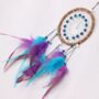Small Purple Blue Dream Catcher For Wall Decoration, thumbnail 2 of 4