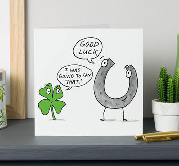 'Good Luck' Charms Card, 2 of 2