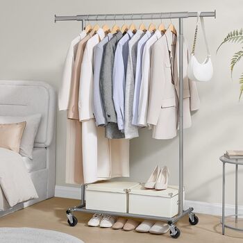 Heavy Duty Clothes Rack With Extendable Rail, 3 of 12