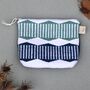 Handwoven Wash Bag Makeup Bag Zip Pouch, thumbnail 10 of 12