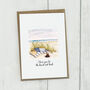 I Love You To The Beach And Back Card, thumbnail 3 of 4