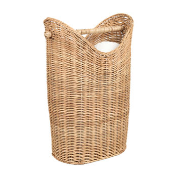 Fluted Toilet Roll Holder And Basket, 2 of 6
