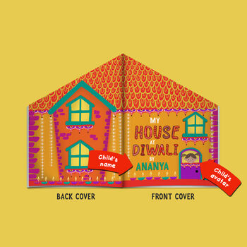 Personalised 'My House At Diwali' Activity Book, 4 of 11