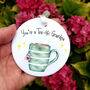 Personalised Tea Rific Ceramic Decoration, thumbnail 3 of 6