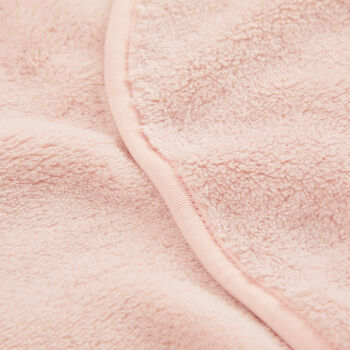 Personalised Pink Star Hooded Fleece Wrap, 4 of 6