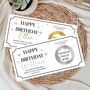 Personalised Birthday Surprise Scratch To Reveal Voucher, thumbnail 4 of 5