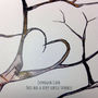 Entwined Fingerprint Tree Guest Book, thumbnail 4 of 8