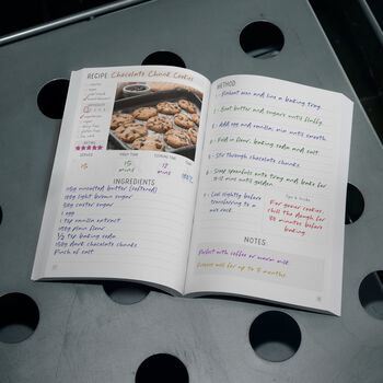 Personalised Recipe Book | Choice Of Covers, 6 of 9
