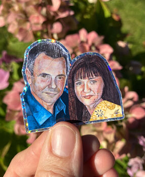90s Neighbours Karl And Susan Sticker, 3 of 6