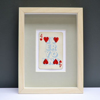 Forever Young Playing Card Print, 3 of 6