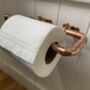 Handmade Copper Toilet Roll Dispenser, Holder, thumbnail 2 of 8