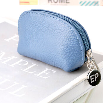 Personalised Mini Leather Coin Purse, 7 of 12