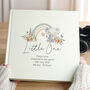 Personalised Floral Elephant Square Photo Album, thumbnail 4 of 7