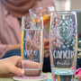 Personalised Engraved Star Sign Hi Ball Glass, thumbnail 2 of 12