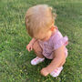 Dotty Fish Fairy Ballerina Soft Leather Baby Shoes With Barefoot Soles, thumbnail 3 of 8