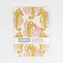 Seahorse Pattern Paperback Swiss Bound Notebook, thumbnail 8 of 8