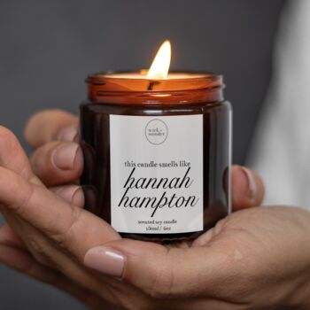 Women's Football Gifts, Hannah Hampton Candle With Matches, 4 of 12