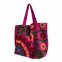 Embroidered Suzani Bag In Purple, thumbnail 11 of 12