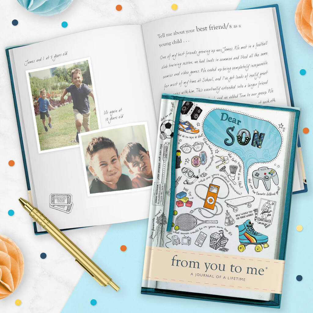 Dear Son, A Guided Memory Gift Journal, 1 of 5