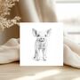 Piglet Countryside Wildlife Greeting Card, thumbnail 1 of 6