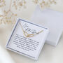 Nan Of The Bride Necklace – Wedding Gift For Nan, Grandma, Sentimental Gift From Granddaughter, thumbnail 4 of 8