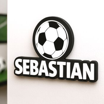 Personalised Football Wallsign, 3 of 3