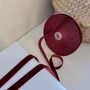 Deep Red/Burgundy Velvet Ribbon Christmas Gift Wrapping, thumbnail 1 of 5