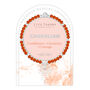 Carnelian And Silver Beads Healing Crystals Bracelet Gift, thumbnail 2 of 6