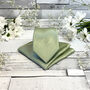 Dusty Sage Wedding Tie Set, thumbnail 2 of 10