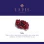 The Orb Ruby July Birthstone Necklace, Gold, thumbnail 6 of 7